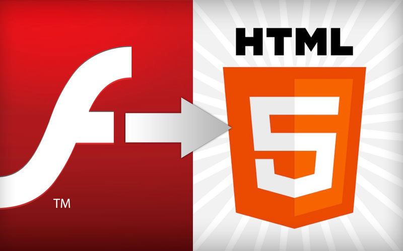 Conversion de site Flash en HTML5